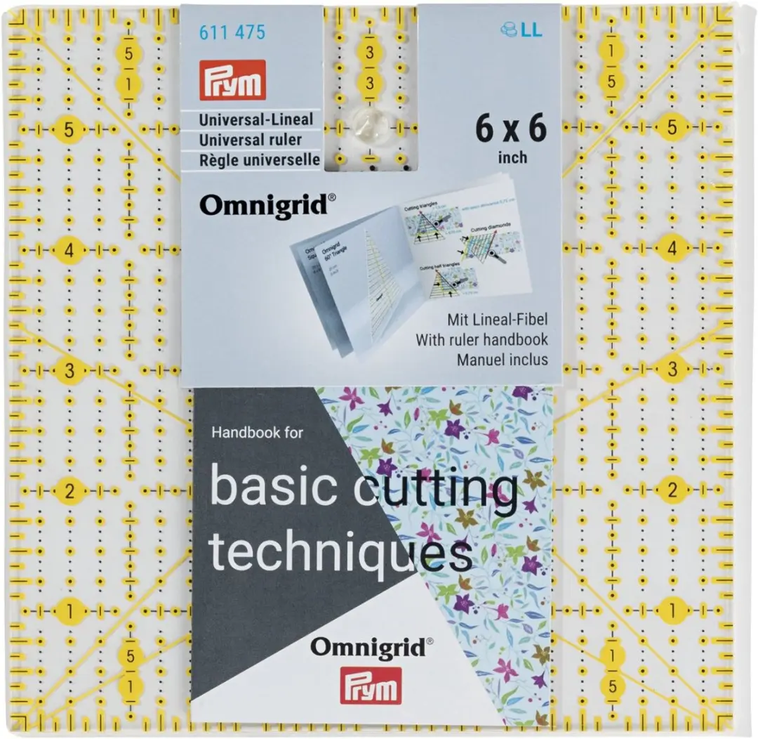 Prym Universele Liniaal Omnigrid 6x6 inch - Uni