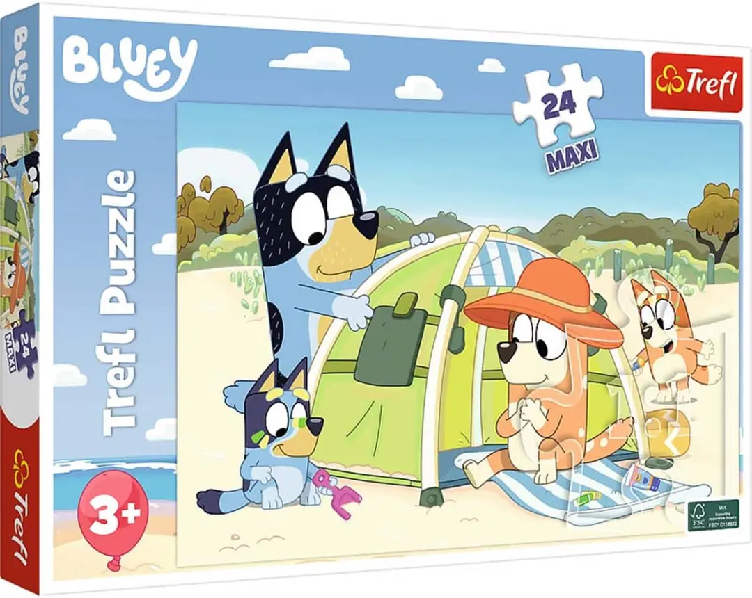 Trefl Bluey's Great Day Maxi Puzzle 590051