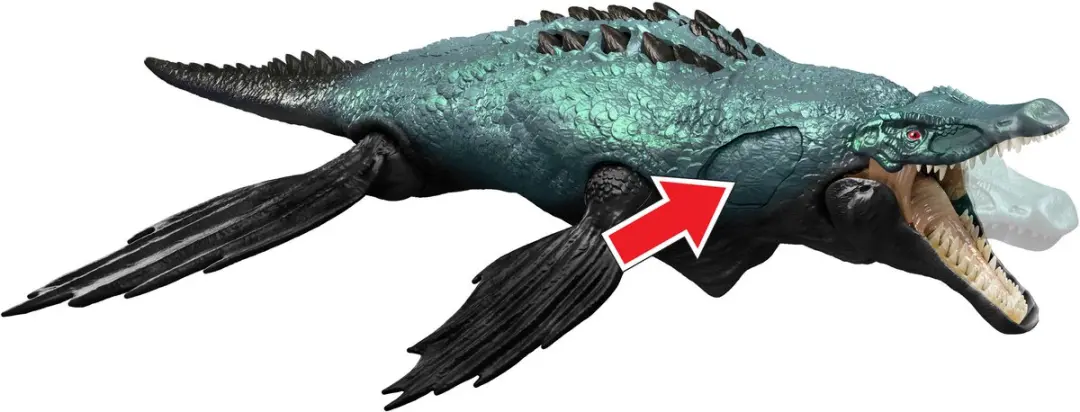 Jurassic World Survival Gigantic Thrashers Liopleurodon JKL87 - Meerkleurig