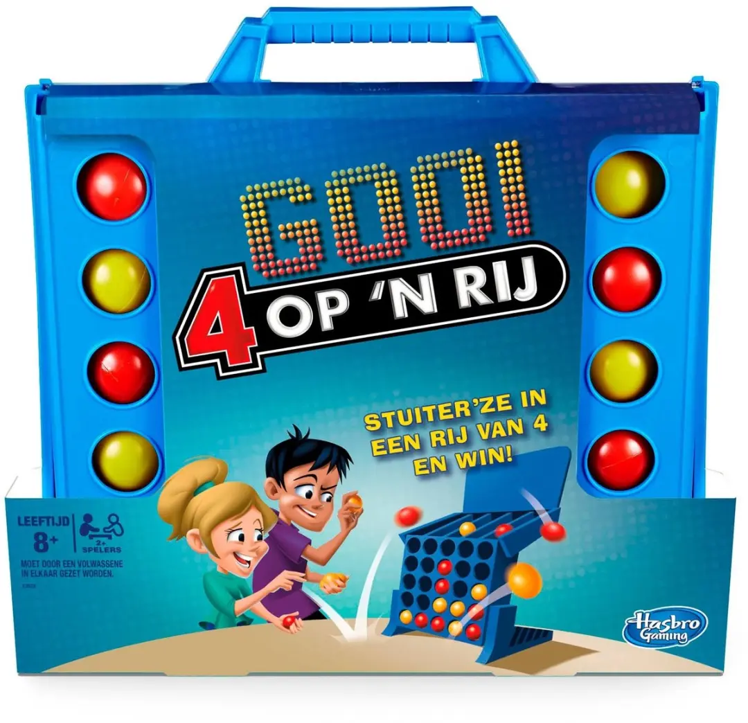 Hasbro Gaming Gooi Vier Op 'N Rij - 2 Spelers
