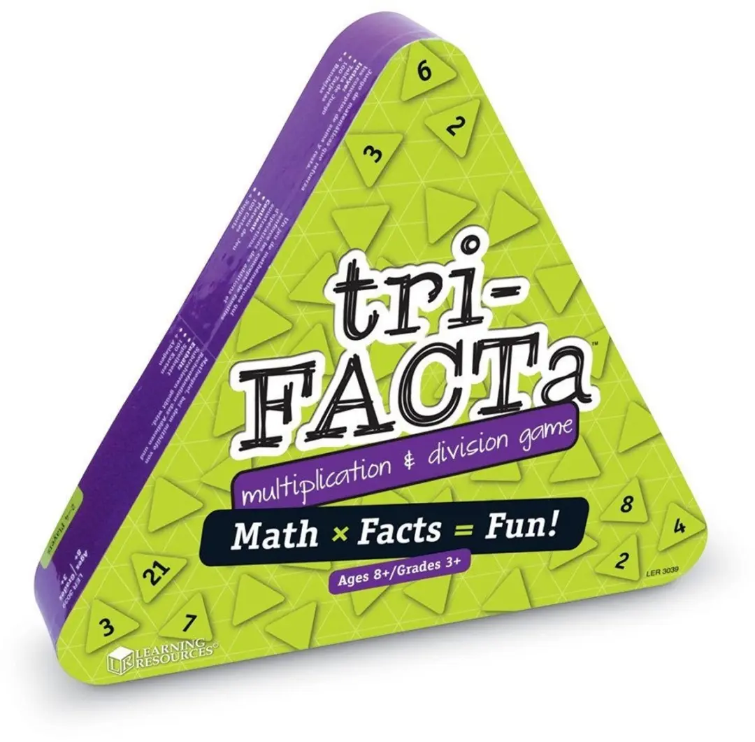 Learning Resources Tri-Facta Keer en Delen LER3039 - 1 Stuk