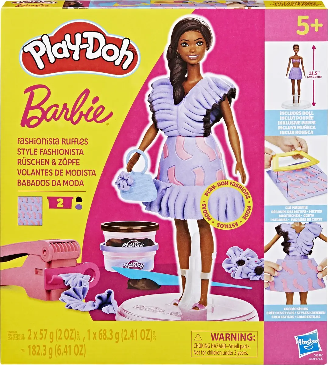 Play-Doh Barbie Fashionista Franjes Speelset