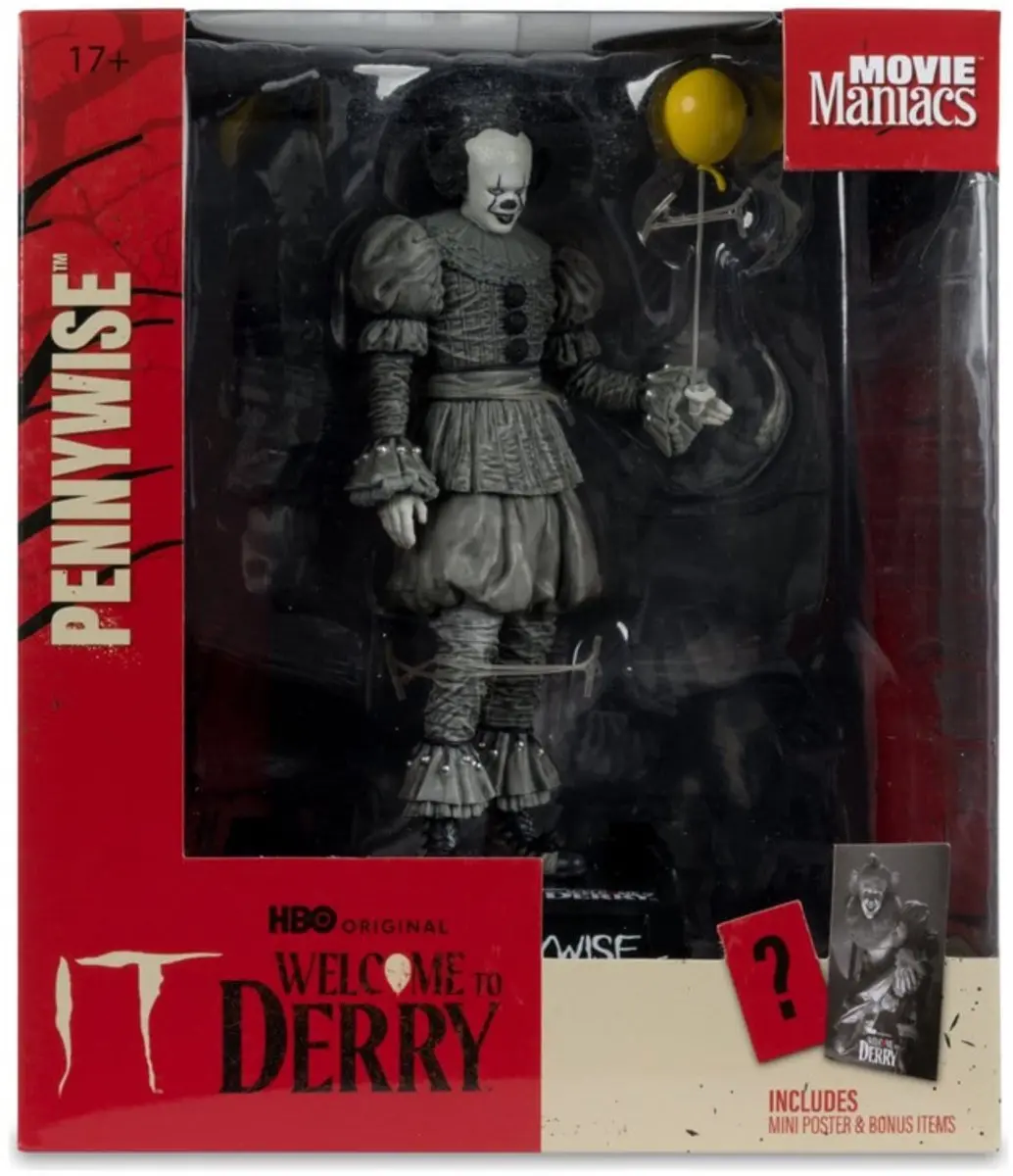 McFarlane Toys It Welcome to Derry Pennywise Figuur - 16cm - Multi - afbeelding 6 van 6