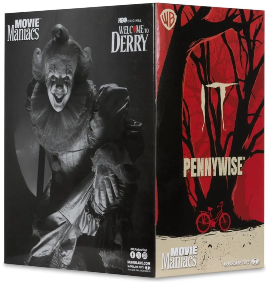 McFarlane Toys It Welcome to Derry Pennywise Figuur - 16cm - Multi