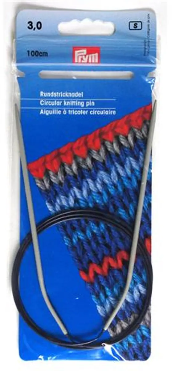 Prym Rondbreinaald ALU 3.00/100 - Grijs