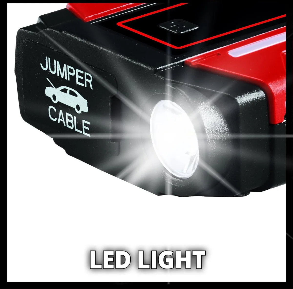 Einhell CE-JS 8/1 Powerbank Starthulp 7500mAh - 200A/400A - USB 5V/2A - afbeelding 6 van 6