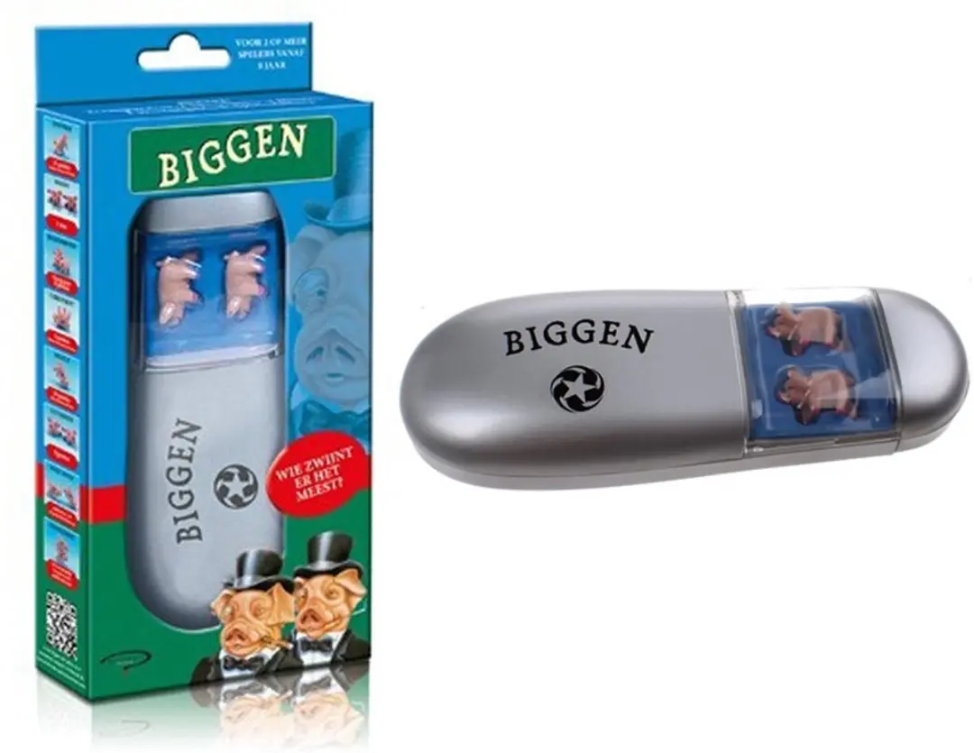 Asmodee Biggen - Geluksspel - 2-4 Spelers - Multicolor