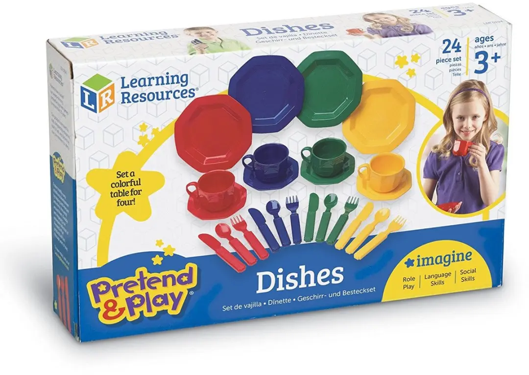 Learning Resources Speelgoed Servies Educatief Rollenspel Multicolor - 3+