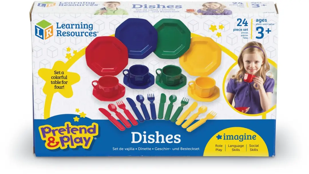 Learning Resources Speelgoed Servies Educatief Rollenspel Multicolor - 3+