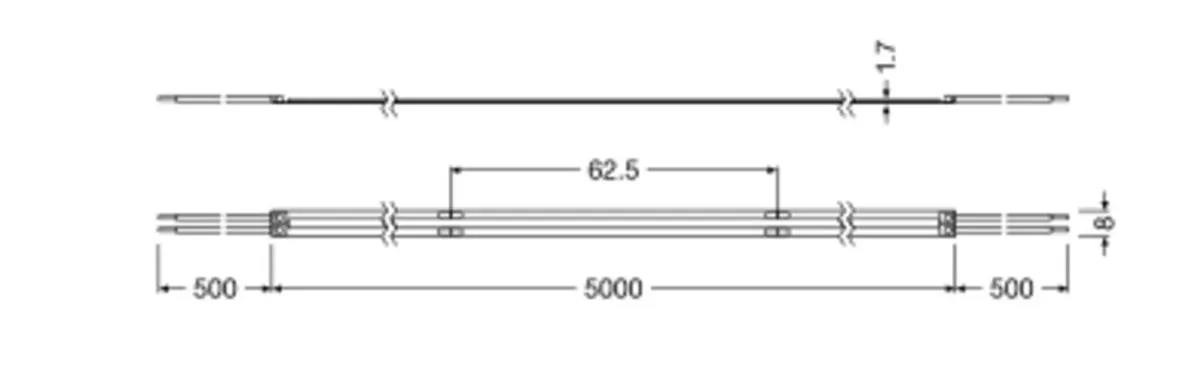 LEDVANCE LED Strip Performance 1000 COB 36W 24V - 5m - afbeelding 3 van 3