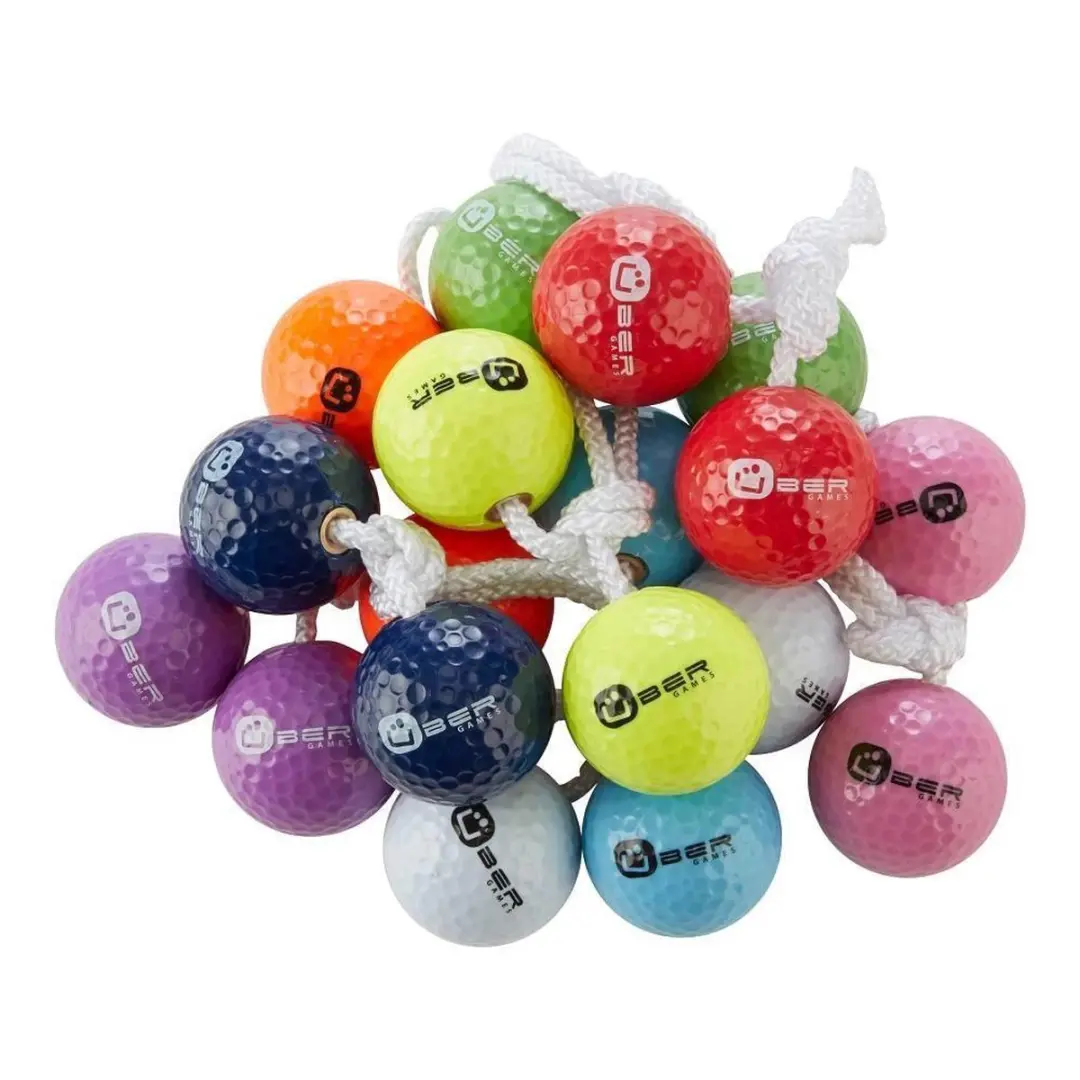 Ubergames Laddergolf - Fluor Geel/Oranje Ballen - Luxe