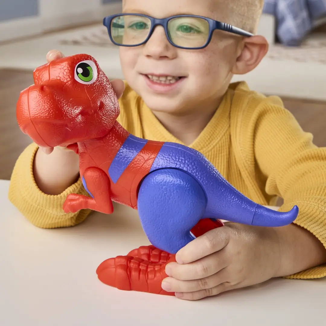 Marvel Spidey and His Amazing Friends Spidey-Rex Actiefiguur F1927 - Multicolor