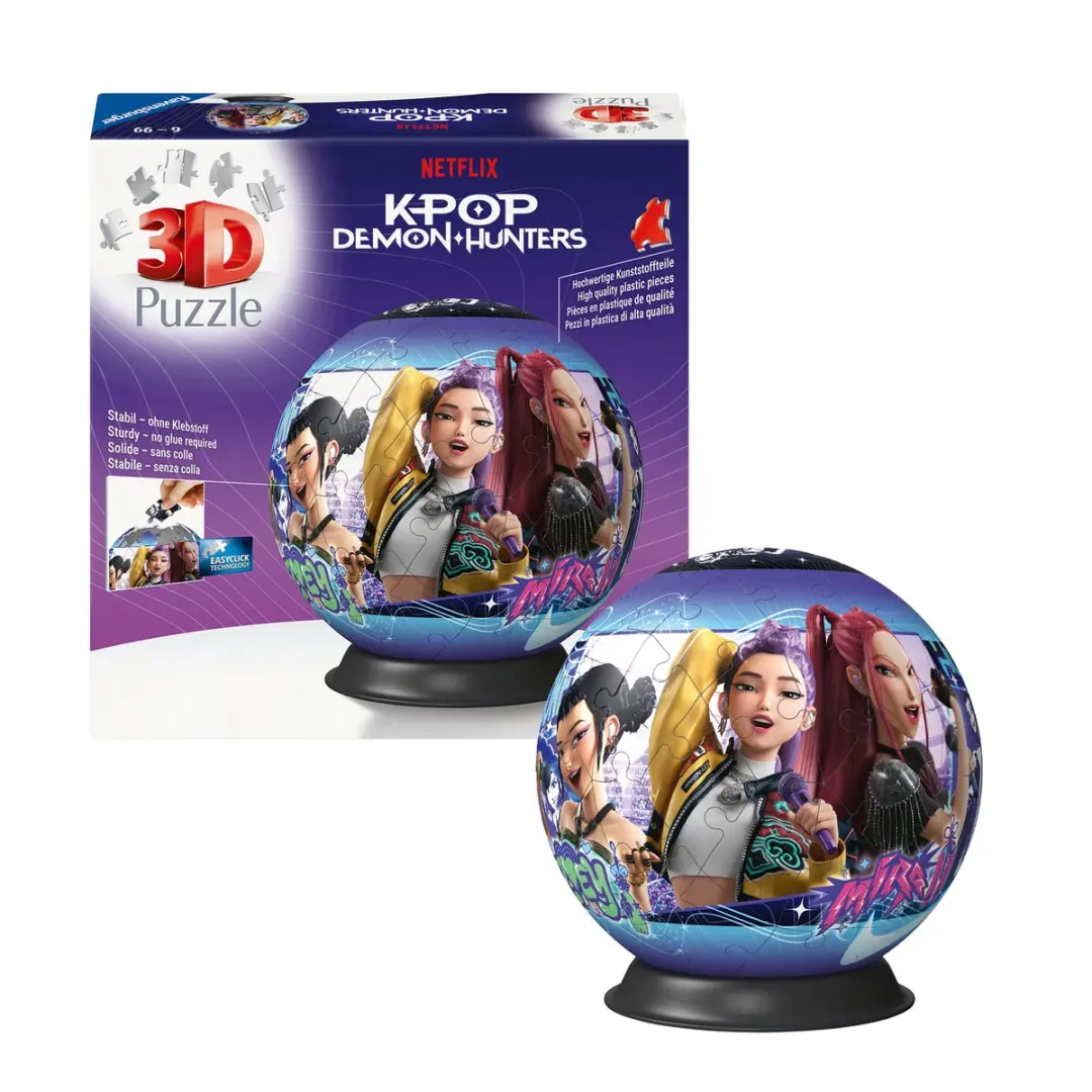 Ravensburger 3D Puzzel Bal Kpop Demon Hunters 72 Stuks