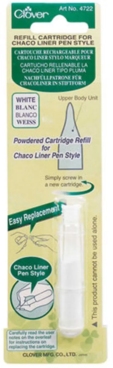 Clover Navulling Markeerpen - Wit