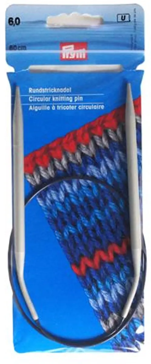 Prym Rondbreinaald ALU 6,00/60 - Grijs