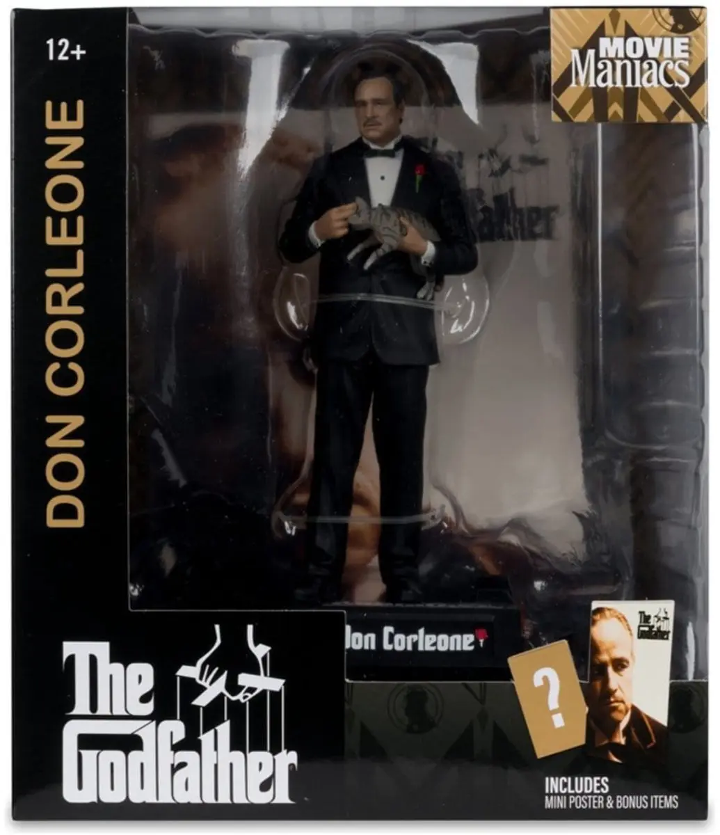 McFarlane Toys The Godfather Don Corleone Figuur - 17cm - Multi - afbeelding 6 van 6