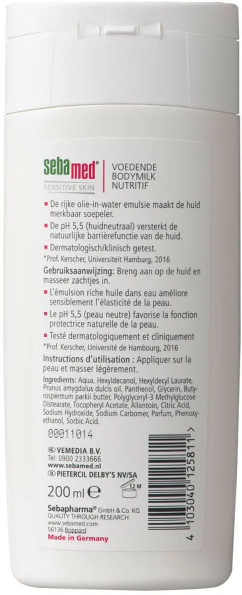 Sebamed Bodymilk - 3x200ml Voordeelverpakking