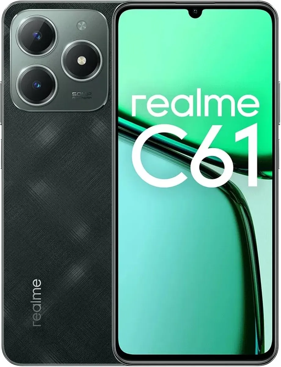 Realme C61 - 6GB/256GB - Dark Green