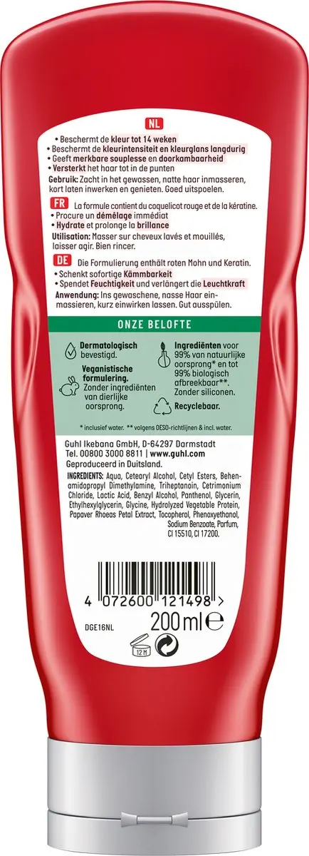 Guhl Conditioner Kleurbehoud & Verzorging 200ml