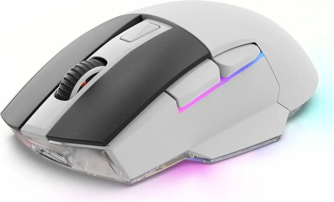 Sharkoon SGM50W Gamingmuis - Draadloos/bedraad 6400dpi - Wit
