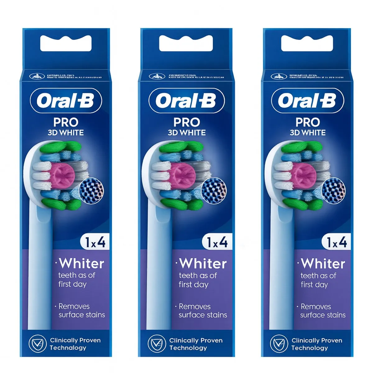 Oral-B 3D White Opzetborstels EB18pRX-4