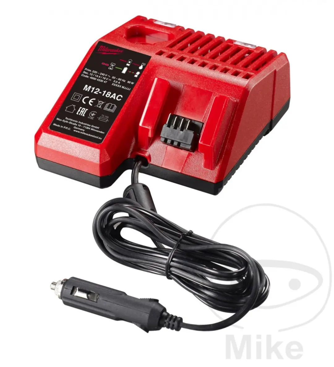 Milwaukee M12-18 AC Autolader 12V/18V - 4932459205