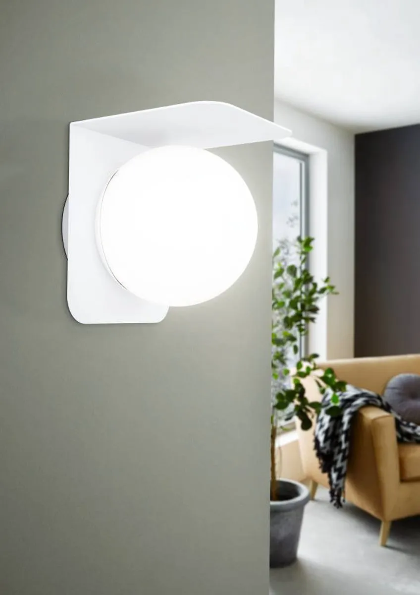 Eglo Corrientes Wandlamp Buiten E27 - Wit - afbeelding 4 van 6