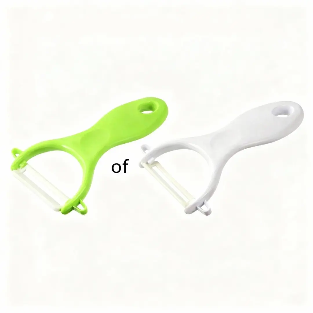 Fackelmann Groentenschiller Keramisch Mes 13cm - Colors Edition
