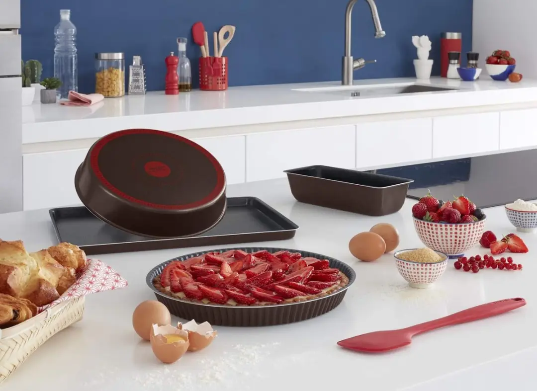 Tefal Taart Decoratie Set - 5 Stuks - Bruin/Grijs - afbeelding 2 van 2