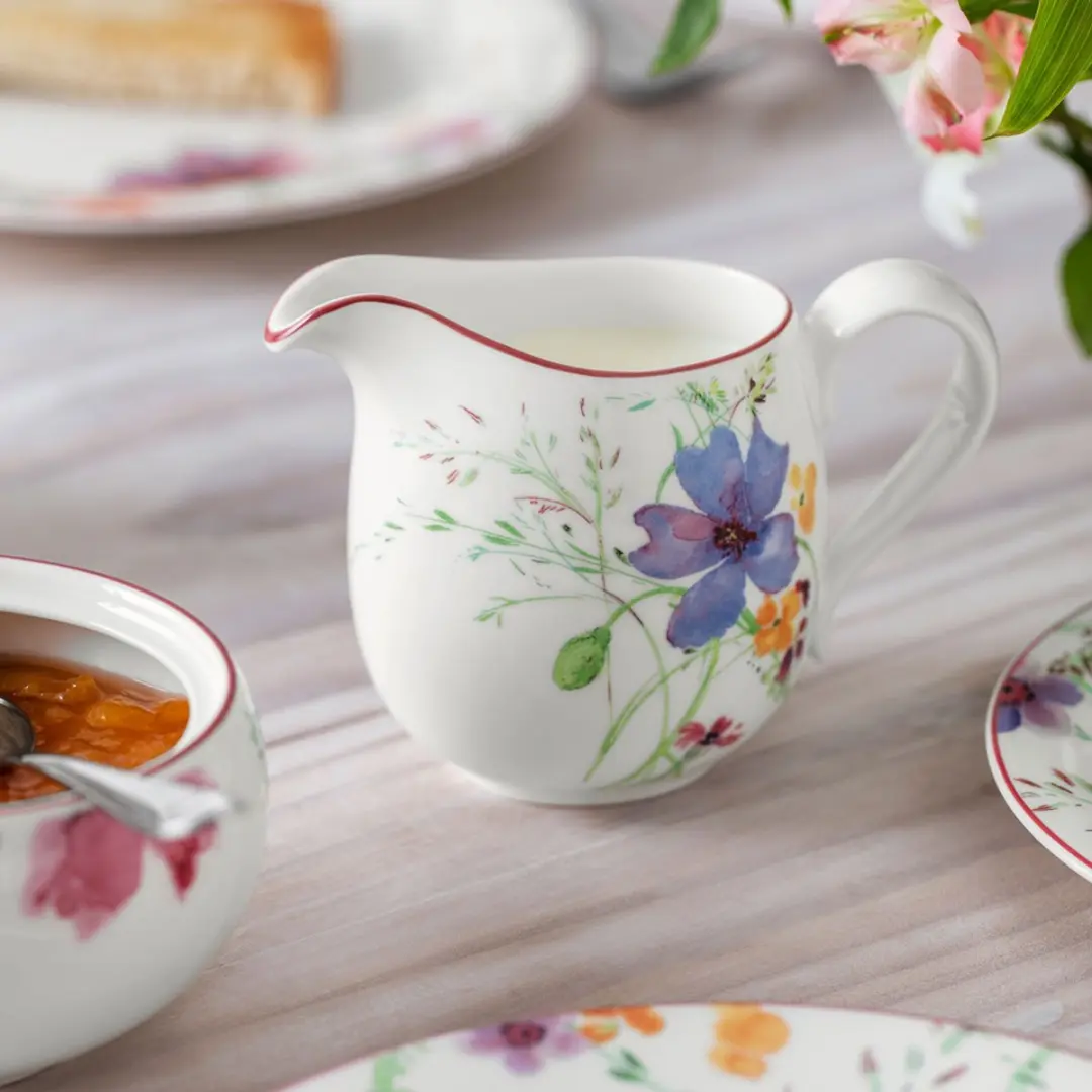 Villeroy & Boch Mariefleur Basic Melk- en Suikerset - 2 Stuks