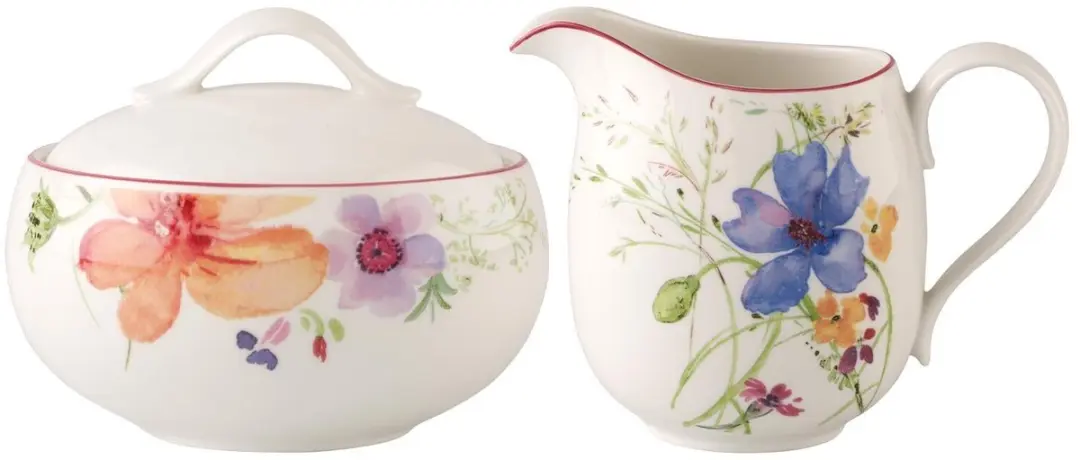 Villeroy & Boch Mariefleur Basic Melk- en Suikerset