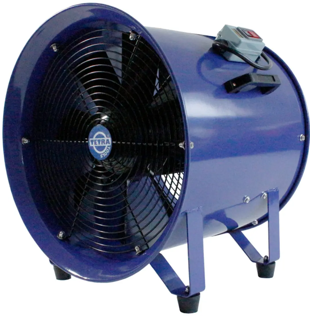 Tetra TEF 423 Bouwventilator 400mm 1100W - Blauw - afbeelding 6 van 6
