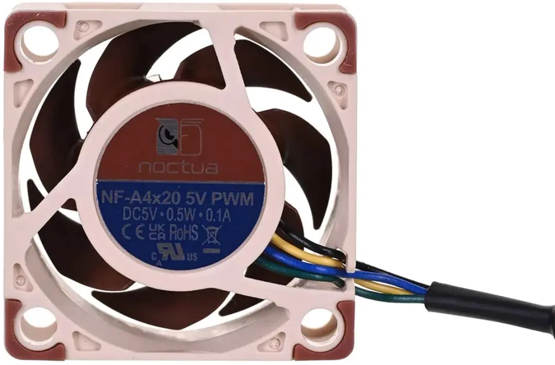 Noctua NF-A4x20 5V PWM PC-Ventilator - 40x40x20mm Bruin