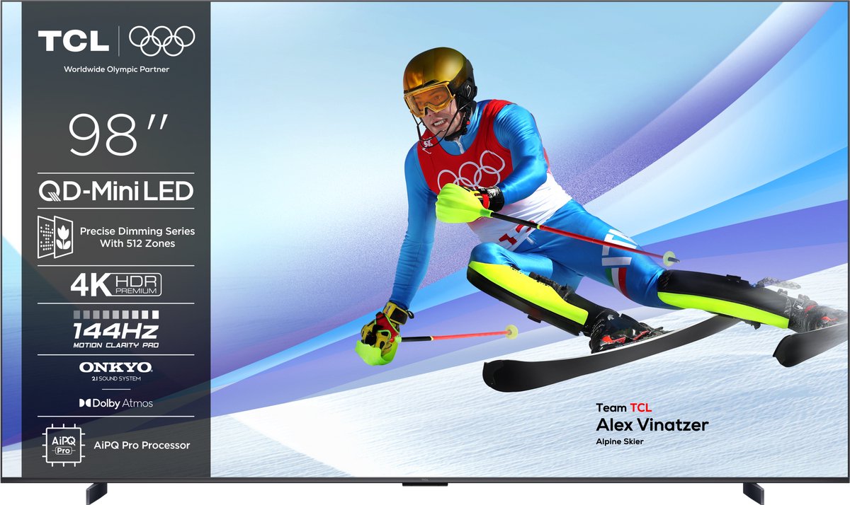 TCL 98Q6C - 98 inch - 4K QD-MiniLED - 2025