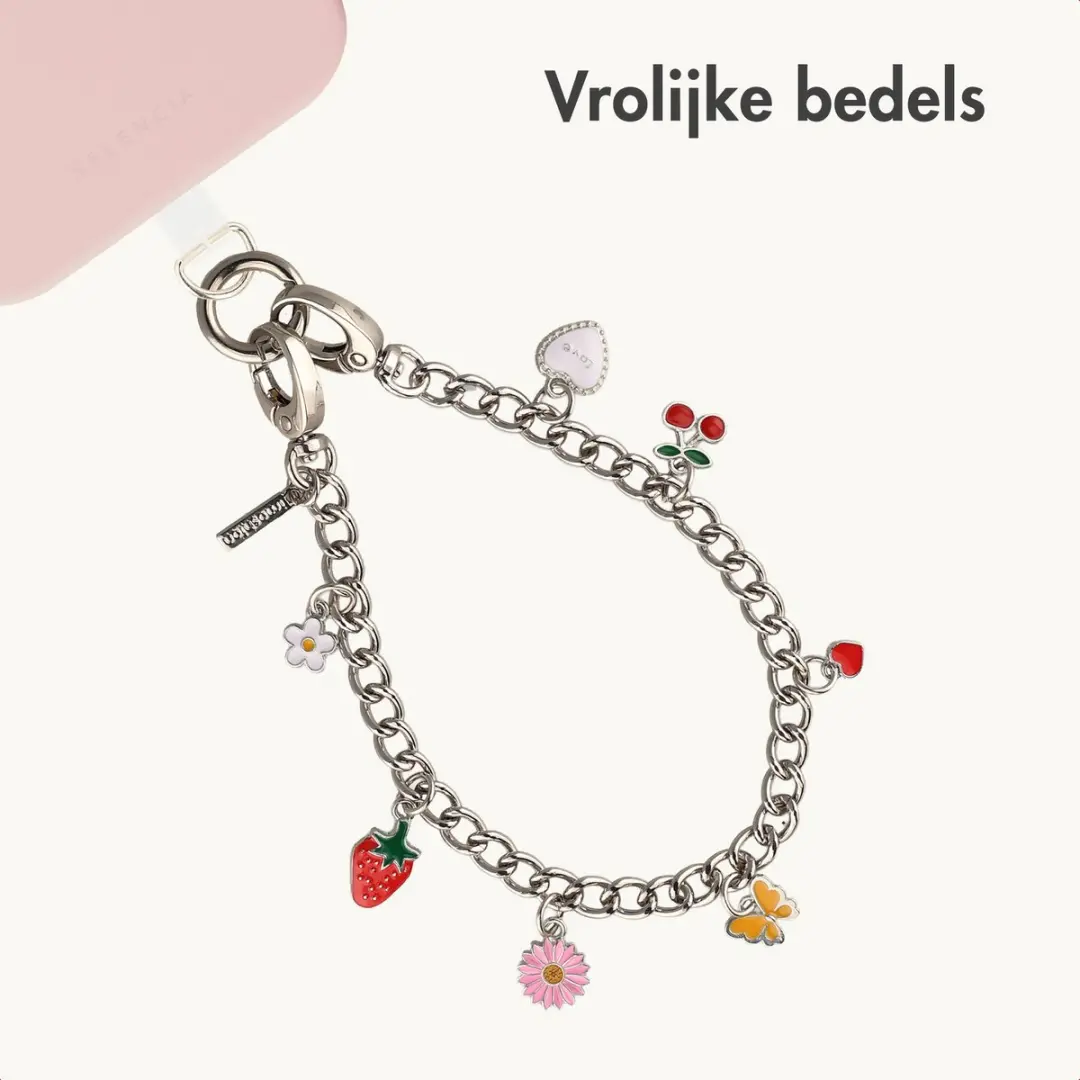 Imoshion Universeel Chain Charm Telefoonkoord SH00098701 - Zilver
