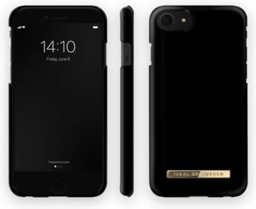iDeal of Sweden Fashion Case iPhone 8/7/6/6s/SE - Matte Black - afbeelding 5 van 5