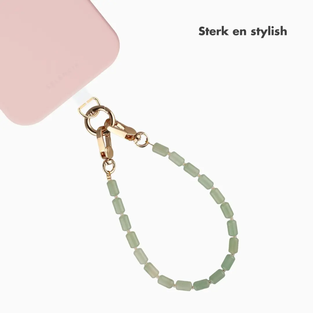 Selencia Universeel Sorbet Pop Telefoonkoord - Groen