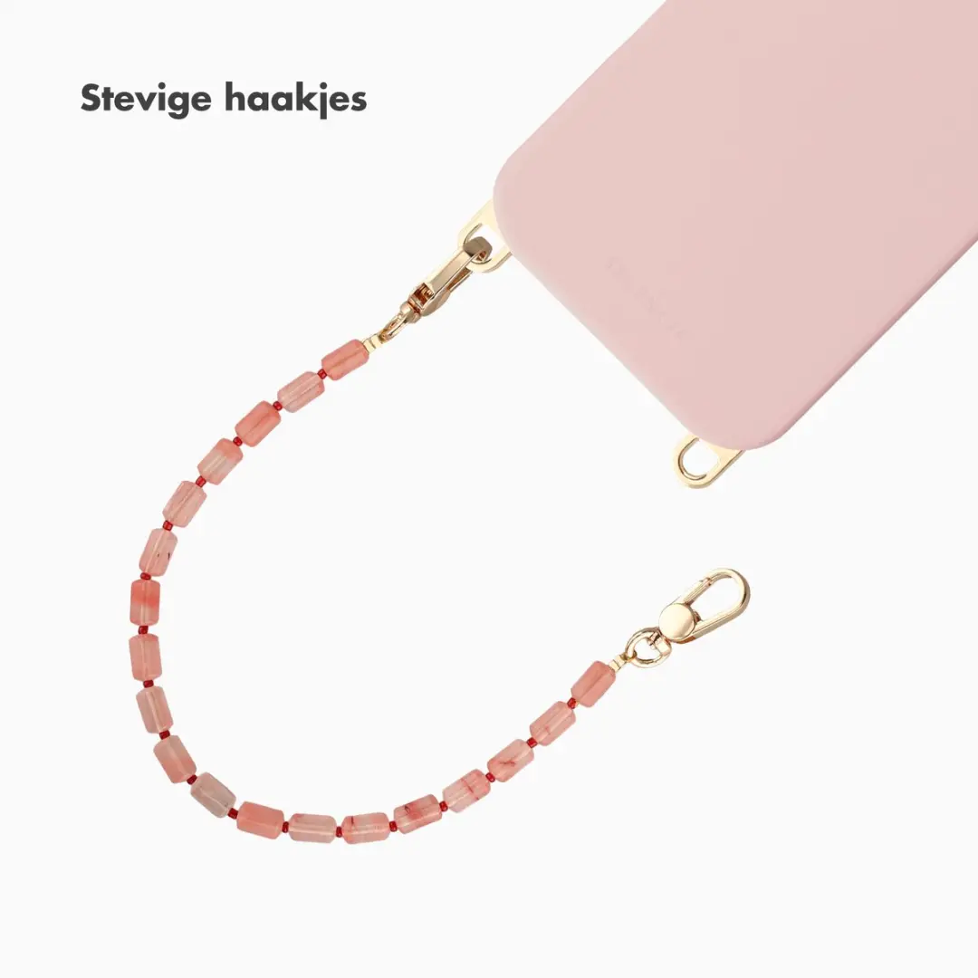 Selencia Universeel Sorbet Pop Telefoonkoord - Roze