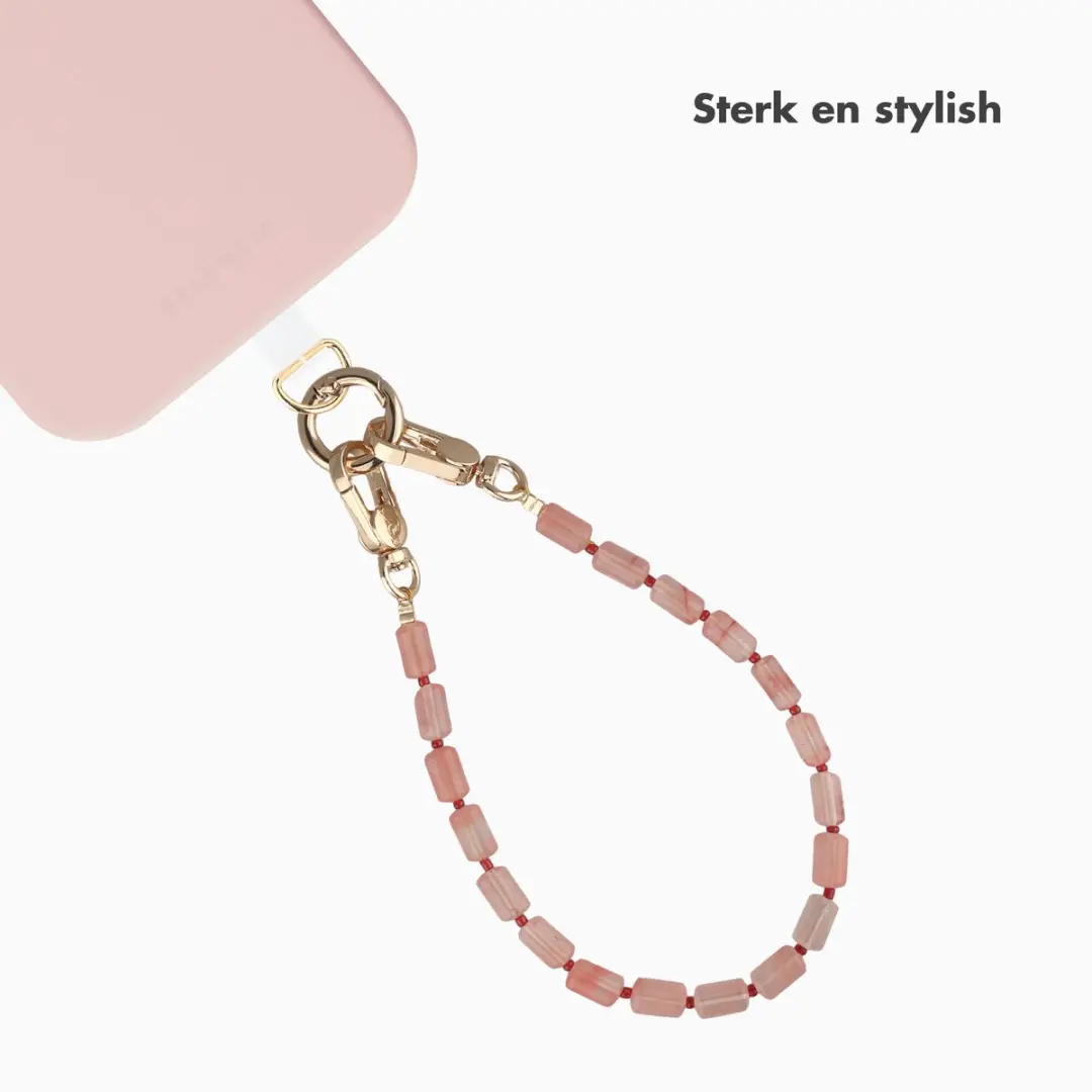 Selencia Universeel Sorbet Pop Telefoonkoord - Roze