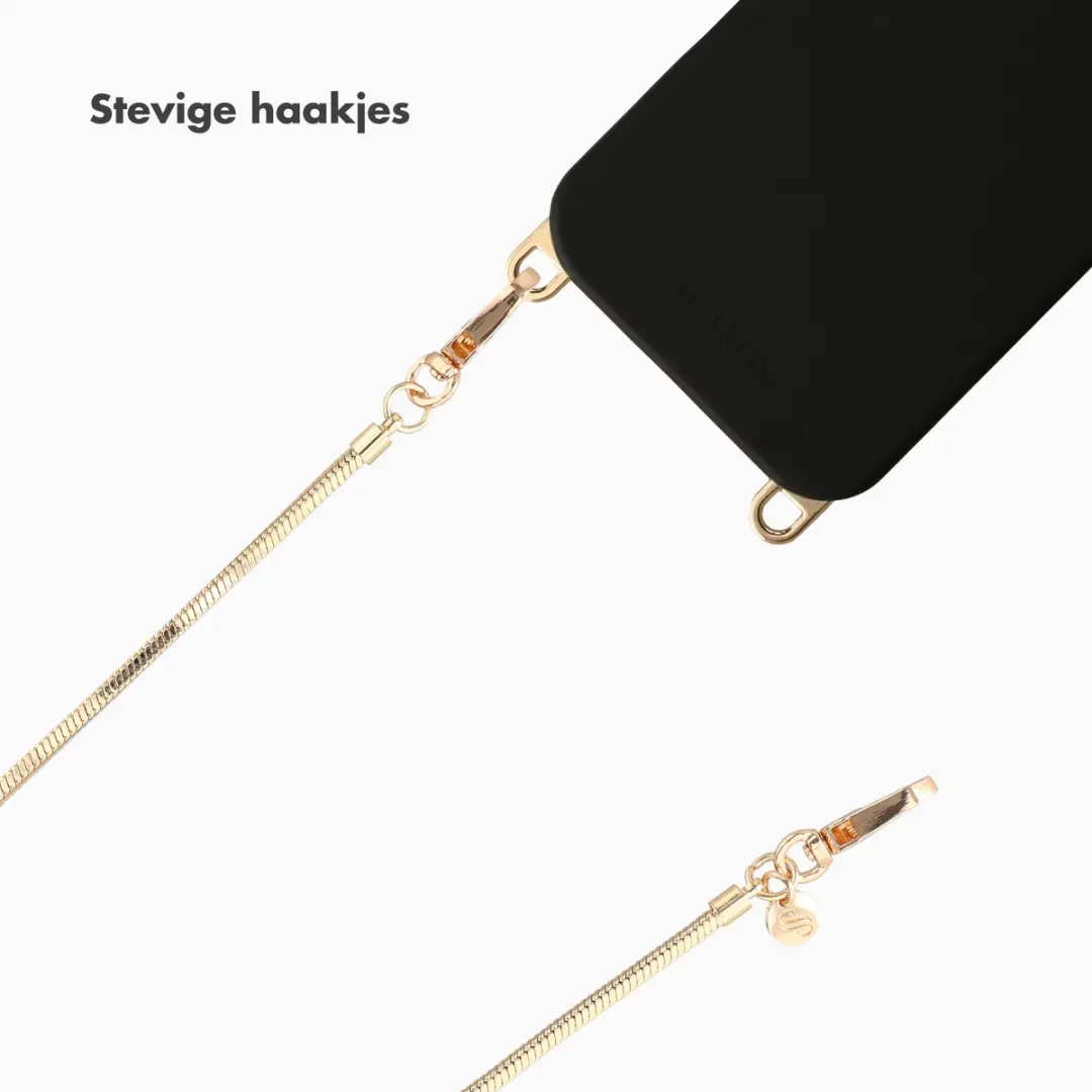 Selencia Universeel Smooth Chain Telefoonkoord - Goud