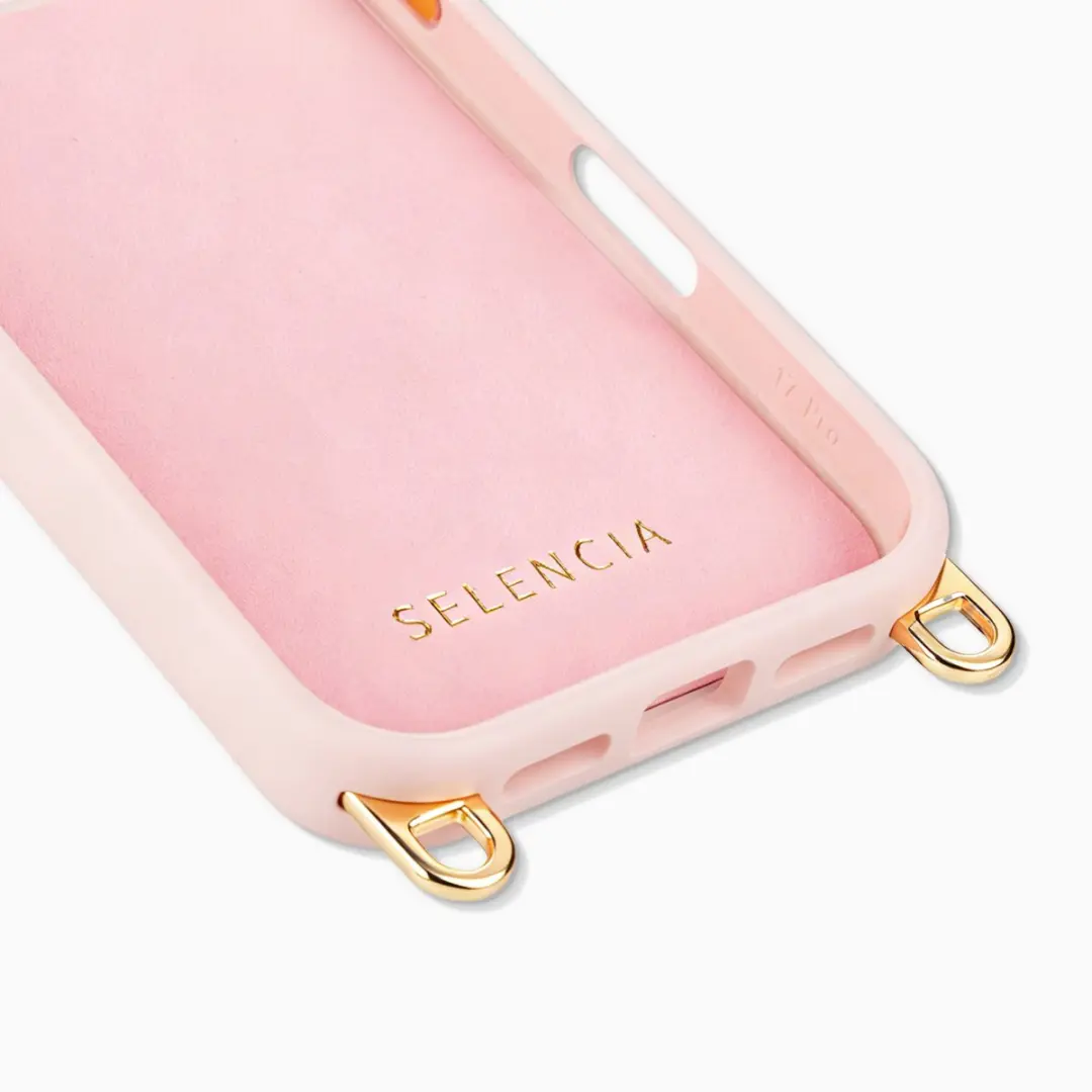 Selencia Hoesje iPhone 17 Pro MagSafe - Sorbet Pink - afbeelding 6 van 6