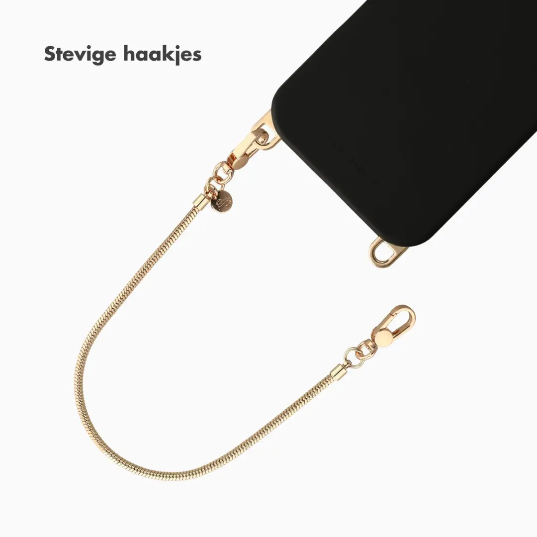 Selencia Universeel Smooth Chain Telefoonkoord - Goud