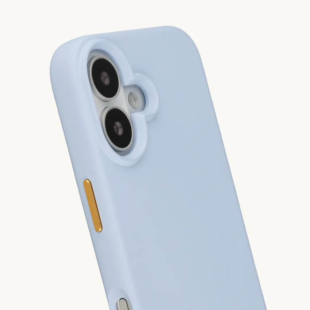 Selencia Hoesje iPhone 17 Rivièra MagSafe - Powder Blue - afbeelding 2 van 6