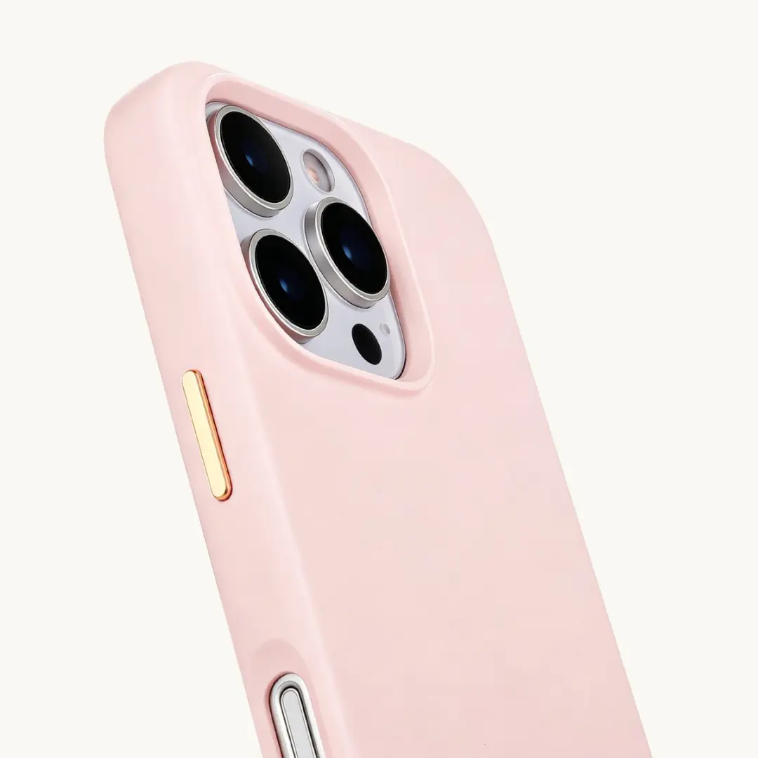 Selencia Hoesje iPhone 16 Pro Max MagSafe - Sorbet Pink