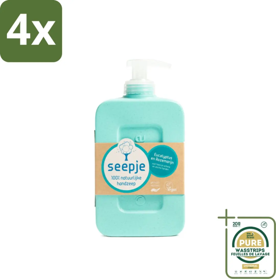 Seepje Handzeep Eucalyptus Rozemarijn 300ml