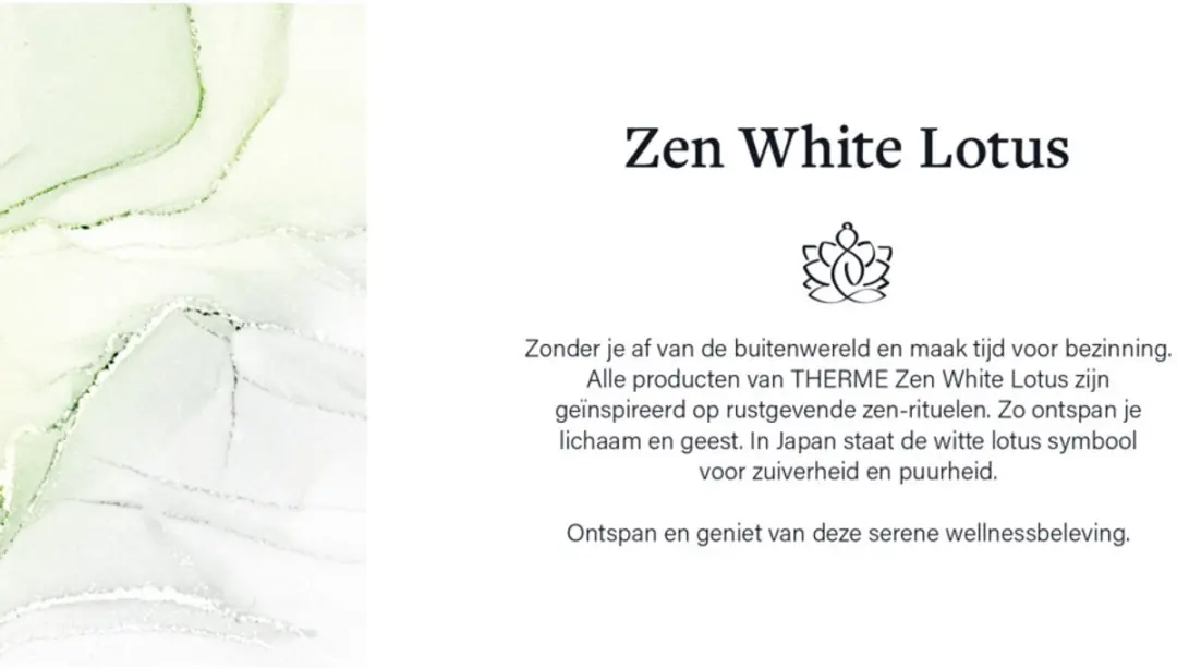Therme Shower Gel Zen White Lotus 200ml