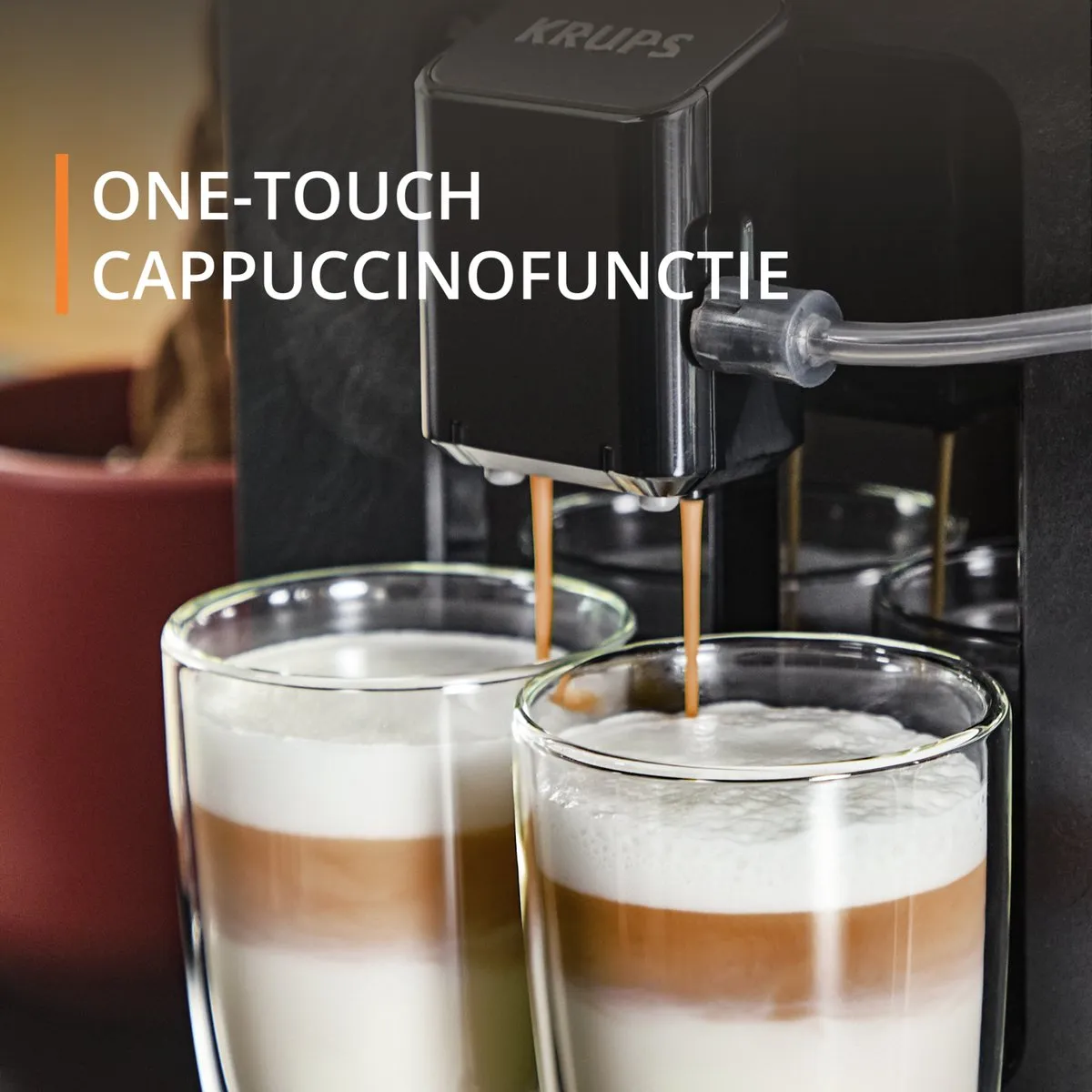 Krups Evidence Eco EA8968 Volautomatische Espressomachine - 5 Programma's - Zwart