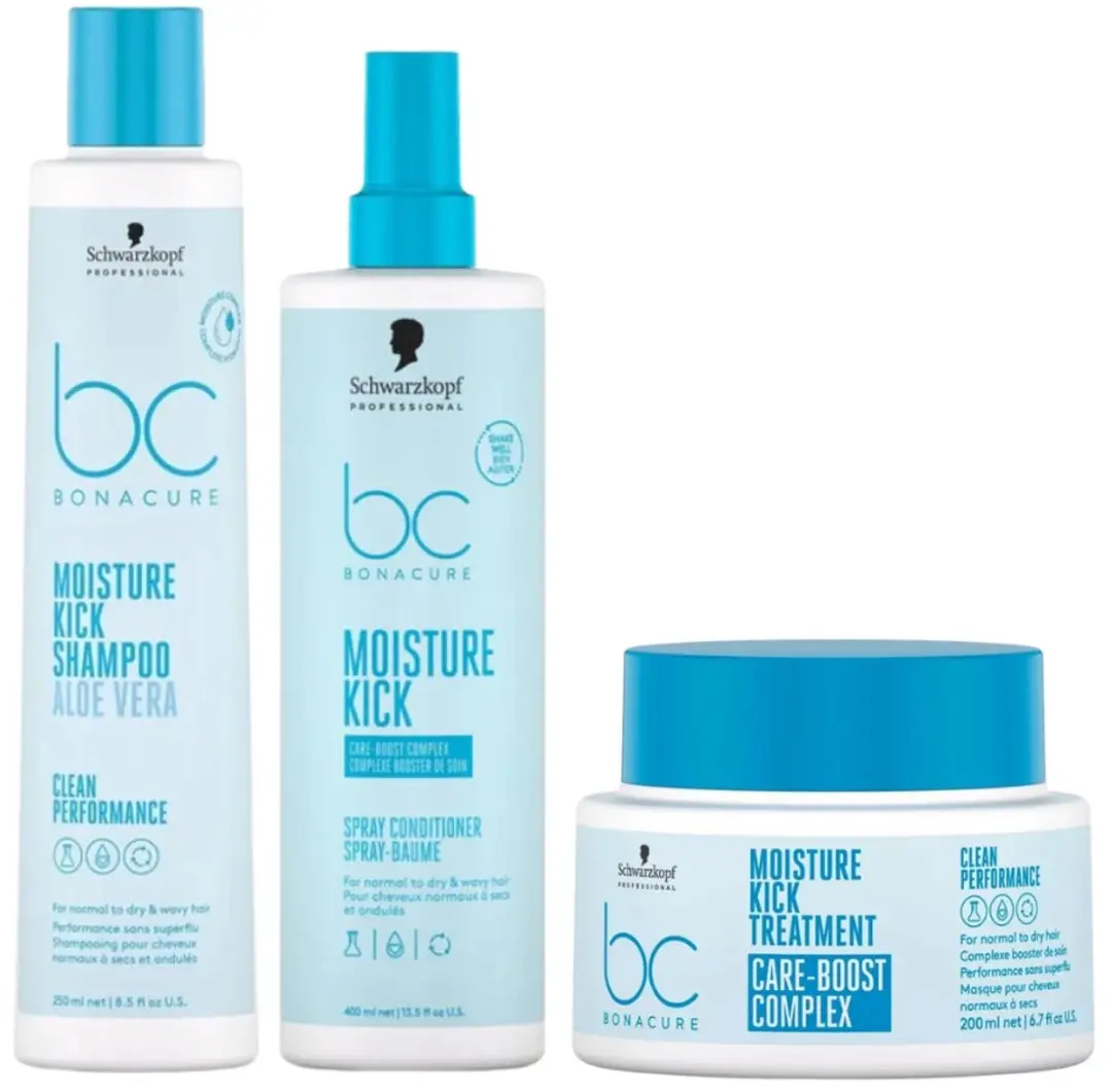 Schwarzkopf BC Moisture Kick Treatment Spray Set