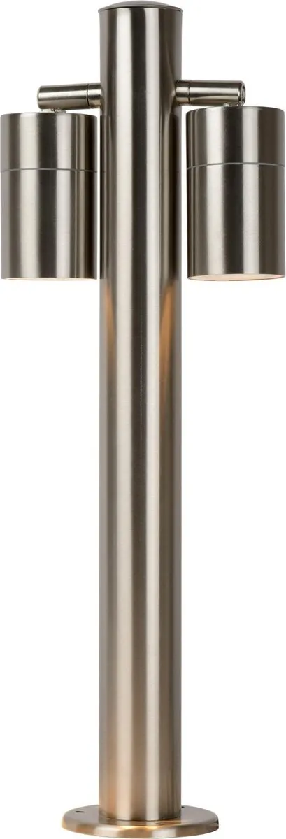 Lucide Arne LED Sokkellamp GU10 10W - Mat chroom
