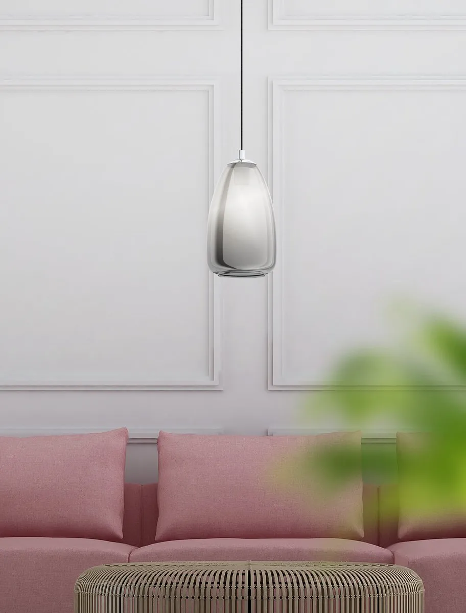 Eglo Alobrase Hanglamp - 4 Lichts Ø20cm - Chroom